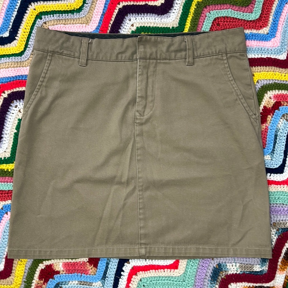 Volcom Khaki Green Skirt